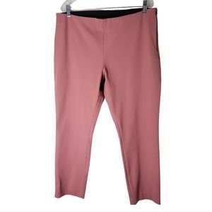 FIRM A new day cotton spandex blend coral high waisted plus size pants size 16